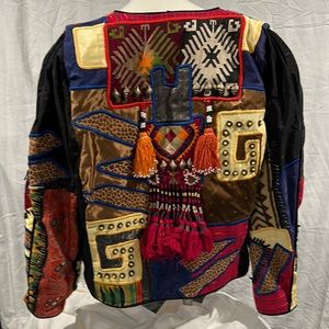 Rare, one of a kind handmade La Colleccion de Judith Roberts jacket - L NWOT